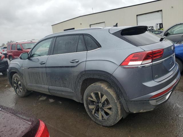 1V24C2CA0LC204064 - 2020 VOLKSWAGEN ATLAS CROS SE Серый фото 2