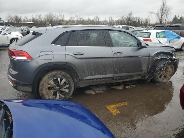 1V24C2CA0LC204064 - 2020 VOLKSWAGEN ATLAS CROS SE Серый фото 3