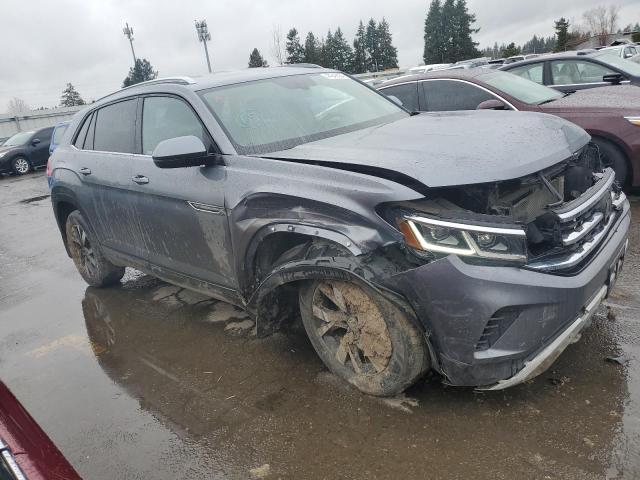 1V24C2CA0LC204064 - 2020 VOLKSWAGEN ATLAS CROS SE Серый фото 4