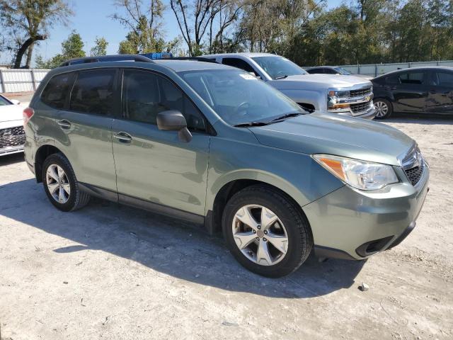 JF2SJABC8FH815397 - 2015 SUBARU FORESTER 2.5I GREEN photo 4