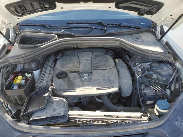 4JGDA5HB9CA075629 - 2012 MERCEDES-BENZ ML 350 4MATIC WHITE photo 11