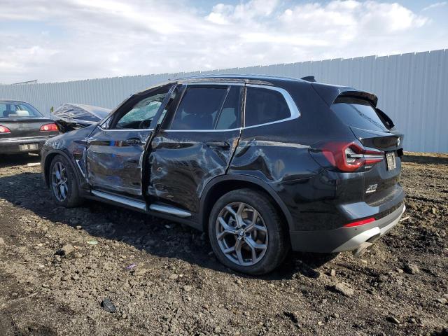 5UX53DP03N9M20055 - 2022 BMW X3 XDRIVE30I BLACK photo 2