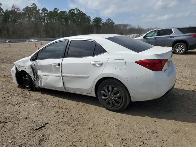 5YFBURHE0HP731563 - 2017 TOYOTA COROLLA L WHITE photo 2