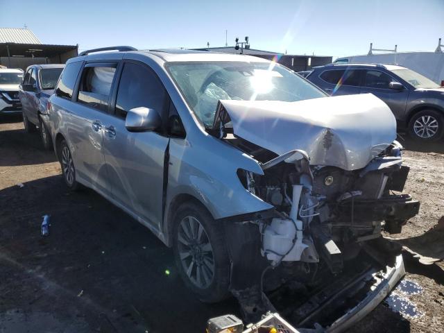 5TDDZ3DCXLS252112 - 2020 TOYOTA SIENNA XLE SILVER photo 4