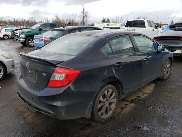 2HGFB6E53CH702973 - 2012 HONDA CIVIC SI BLACK photo 3