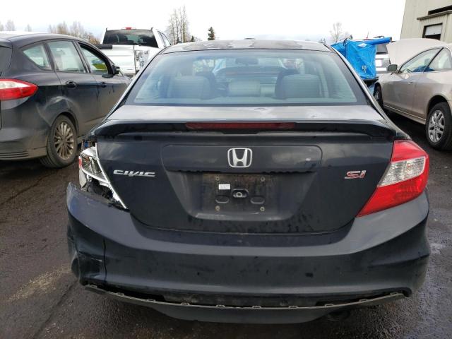 2HGFB6E53CH702973 - 2012 HONDA CIVIC SI BLACK photo 6