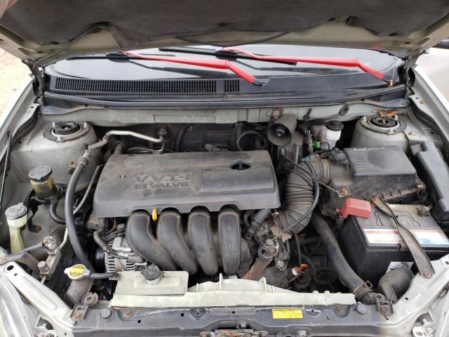 2T1KR32E43C023865 - 2003 TOYOTA COROLLA MA XR SILVER photo 12