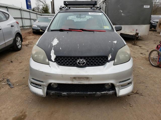 2T1KR32E43C023865 - 2003 TOYOTA COROLLA MA XR SILVER photo 5