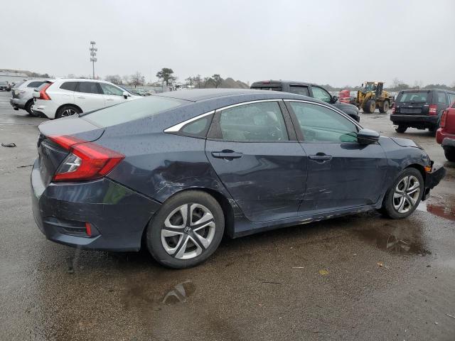 2HGFC2F50JH501002 - 2018 HONDA CIVIC LX BLUE photo 3