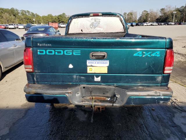 1B7GG23Y5VS293056 - 1997 DODGE DAKOTA GREEN photo 6