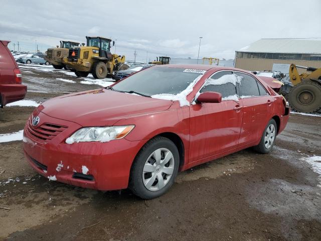 4T1BE46K77U073018 - 2007 TOYOTA CAMRY CE RED photo 1
