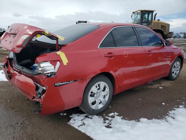 4T1BE46K77U073018 - 2007 TOYOTA CAMRY CE RED photo 3