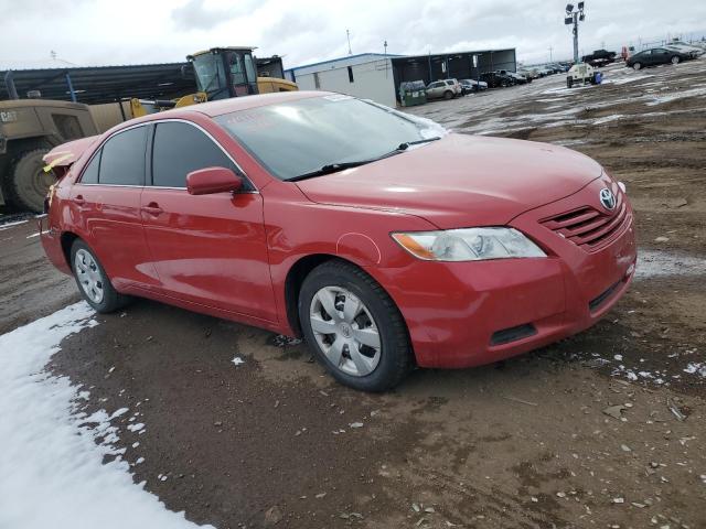4T1BE46K77U073018 - 2007 TOYOTA CAMRY CE RED photo 4