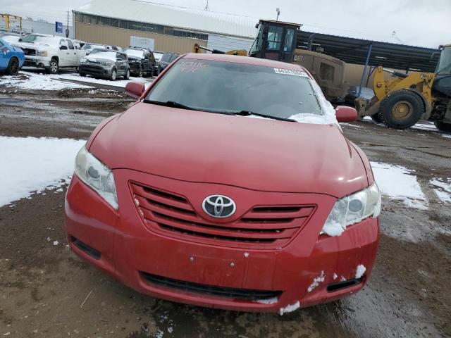 4T1BE46K77U073018 - 2007 TOYOTA CAMRY CE RED photo 5
