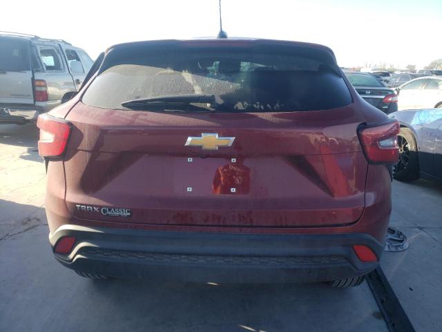 KL77LFE20RC163291 - 2024 CHEVROLET TRAX LS RED photo 6