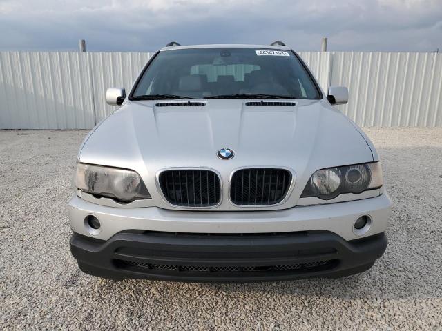 5UXFA53582LP43761 - 2002 BMW X5 3.0I SILVER photo 5