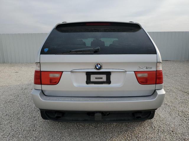 5UXFA53582LP43761 - 2002 BMW X5 3.0I SILVER photo 6