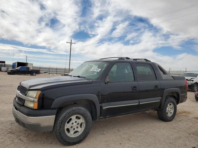 3GNEC12T24G187793 - 2004 CHEVROLET AVALANCHE C1500 BLACK photo 1