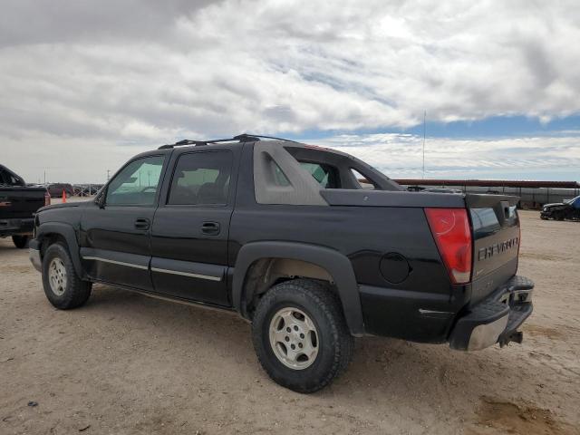 3GNEC12T24G187793 - 2004 CHEVROLET AVALANCHE C1500 BLACK photo 2