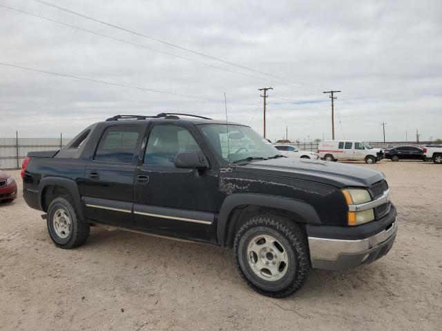 3GNEC12T24G187793 - 2004 CHEVROLET AVALANCHE C1500 BLACK photo 4