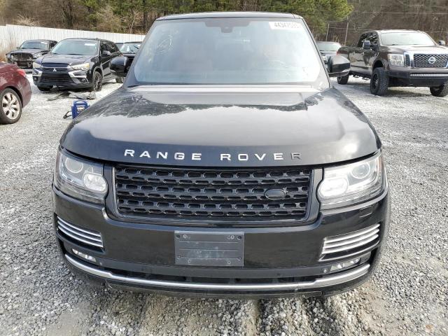 SALGV3TF5FA222269 - 2015 LAND ROVER RANGE ROVE AUTOBIOGRAPHY BLACK photo 5