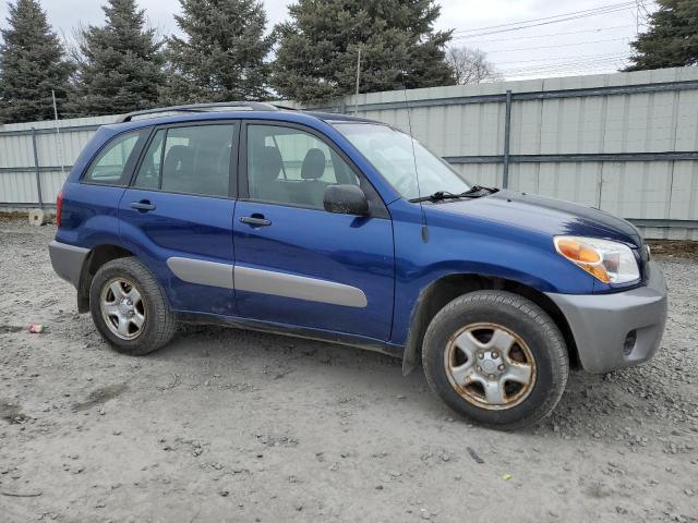 JTEHD20V546003344 - 2004 TOYOTA RAV4 BLUE photo 4