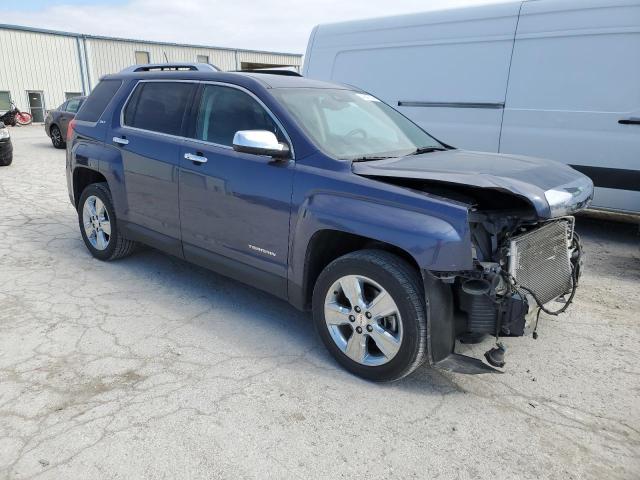 2GKFLYEK5E6317835 - 2014 GMC TERRAIN SLT BLUE photo 4