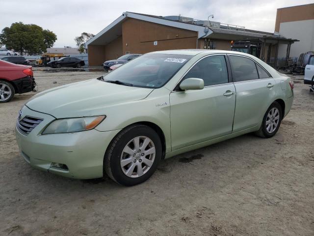 4T1BB46K97U002508 - 2007 TOYOTA CAMRY HYBRID GREEN photo 1