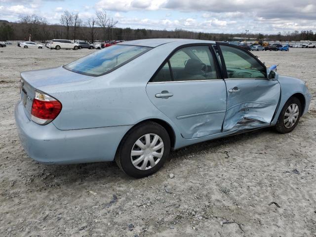 4T1BE32K75U952273 - 2005 TOYOTA CAMRY LE BLUE photo 3