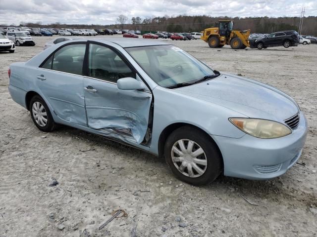 4T1BE32K75U952273 - 2005 TOYOTA CAMRY LE BLUE photo 4