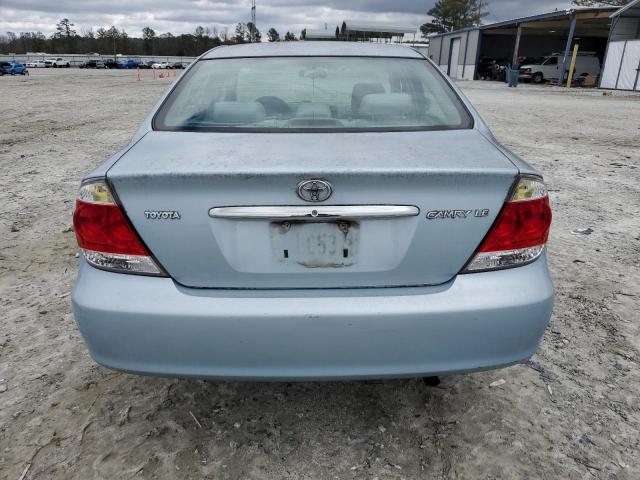 4T1BE32K75U952273 - 2005 TOYOTA CAMRY LE BLUE photo 6