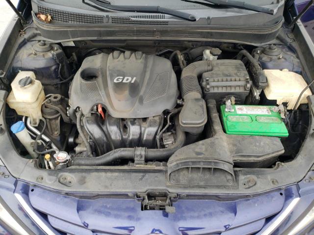 5NPEB4ACXBH078937 - 2011 HYUNDAI SONATA GLS BLUE photo 11