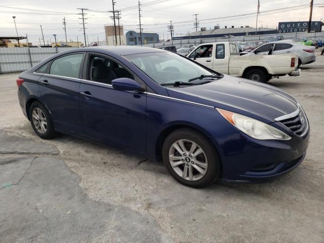 5NPEB4ACXBH078937 - 2011 HYUNDAI SONATA GLS BLUE photo 4