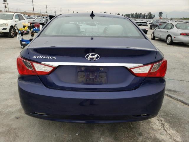 5NPEB4ACXBH078937 - 2011 HYUNDAI SONATA GLS BLUE photo 6