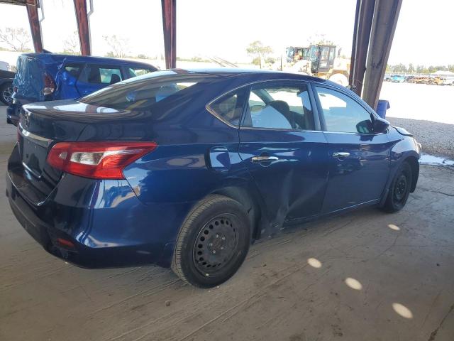 3N1AB7AP6HY346755 - 2017 NISSAN SENTRA S BLUE photo 3