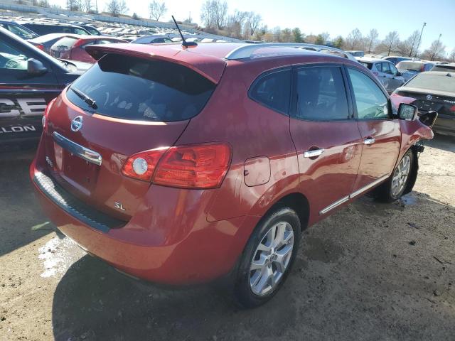 JN8AS5MT6DW025430 - 2013 NISSAN ROGUE S MAROON photo 3