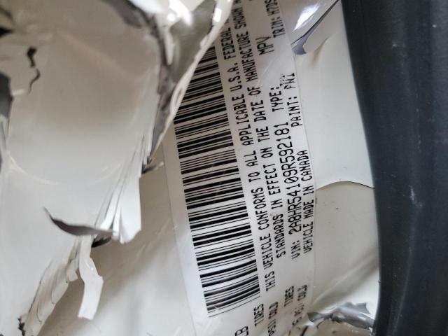 2A8HR54109R592181 - 2009 CHRYSLER TOWN & COU TOURING WHITE photo 14