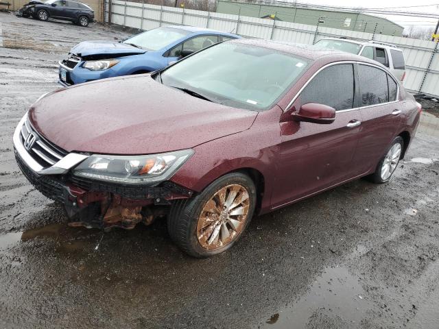 1HGCR2F70FA165294 - 2015 HONDA ACCORD EX RED photo 1