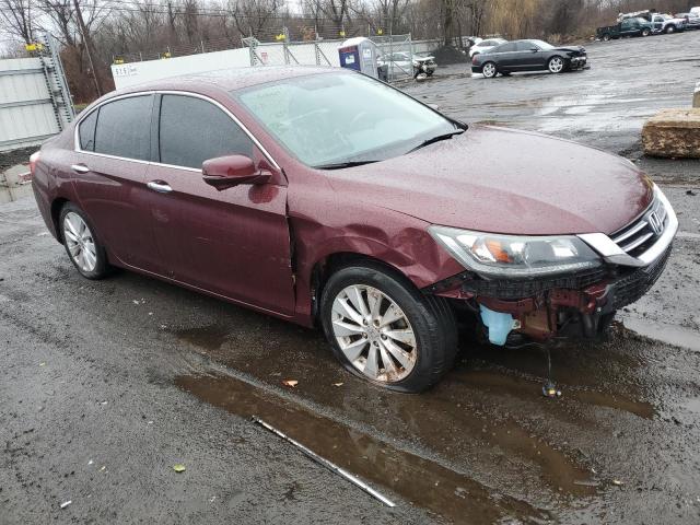 1HGCR2F70FA165294 - 2015 HONDA ACCORD EX RED photo 4