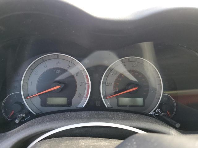 1NXBU4EE0AZ226098 - 2010 TOYOTA COROLLA BASE SILVER photo 9