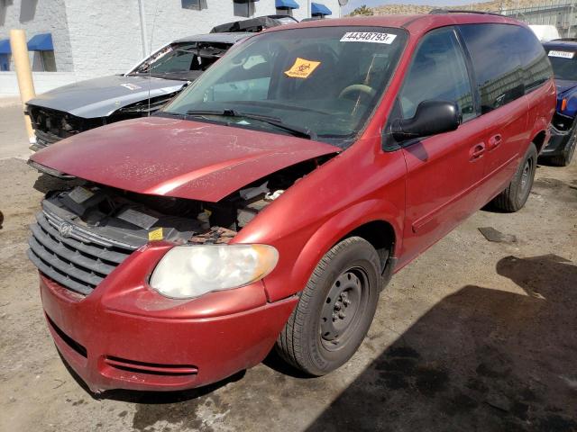 2A4GP44R96R681245 - 2006 CHRYSLER TOWN & COU LX RED photo 1