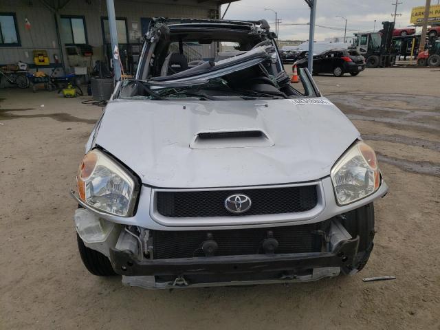 JTEGD20V850048634 - 2005 TOYOTA RAV4 SILVER photo 5