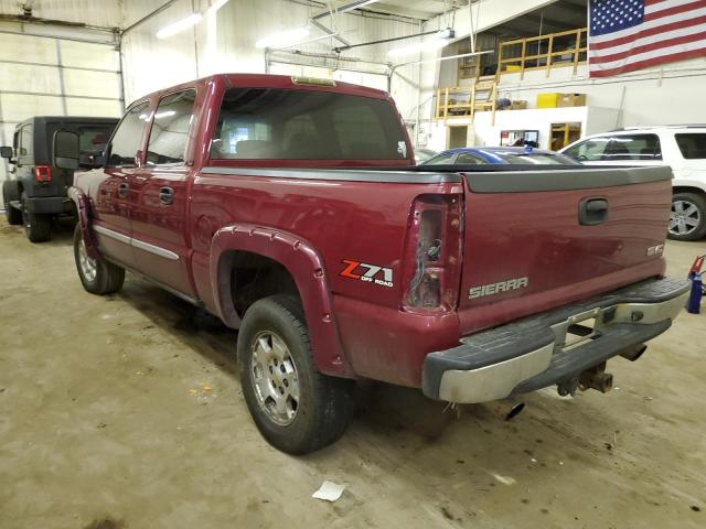 2GTEK13T351401923 - 2005 GMC NEW SIERRA K1500 BURGUNDY photo 2