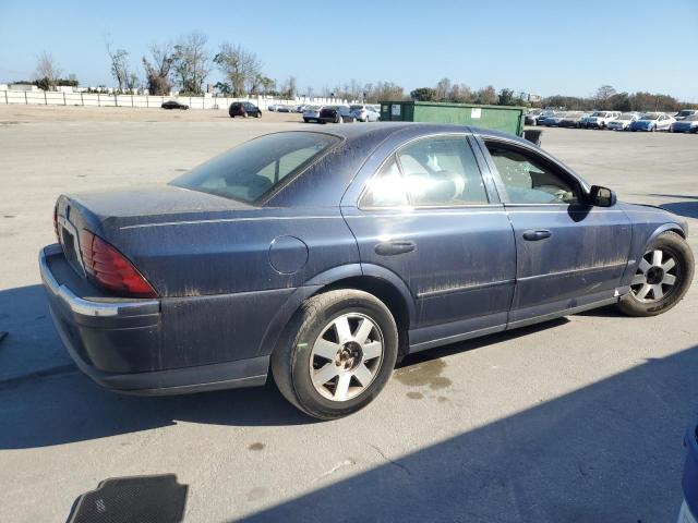 1LNHM86S82Y645199 - 2002 LINCOLN LS BLUE photo 3