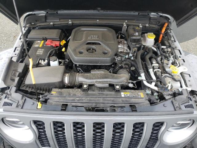 1C4JJXP62MW803030 - 2021 JEEP WRANGLER U SAHARA 4XE GRAY photo 12