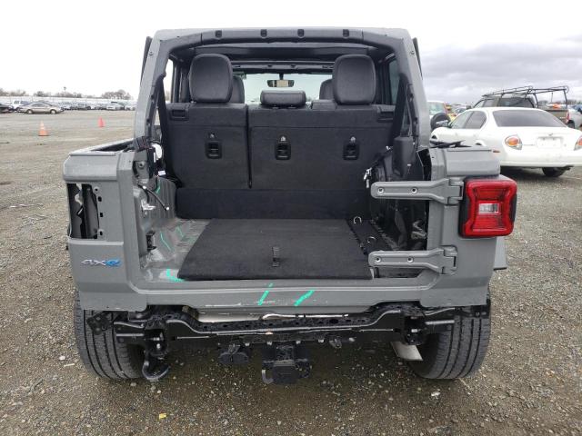 1C4JJXP62MW803030 - 2021 JEEP WRANGLER U SAHARA 4XE GRAY photo 6
