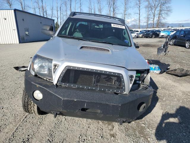 5TELU42N29Z603353 - 2009 TOYOTA TACOMA DOUBLE CAB SILVER photo 5