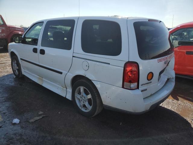 1GBDV13W58D211891 - 2008 CHEVROLET UPLANDER INCOMPLETE WHITE photo 2