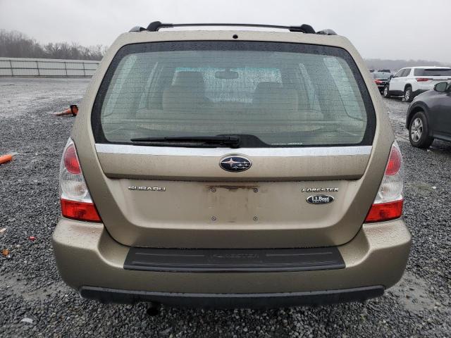 JF1SG67638H722342 - 2008 SUBARU FORESTER 2.5X LL BEAN GOLD photo 6