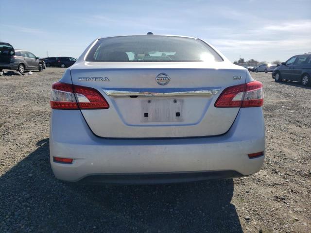 3N1AB7AP7FY220160 - 2015 NISSAN SENTRA S SILVER photo 6